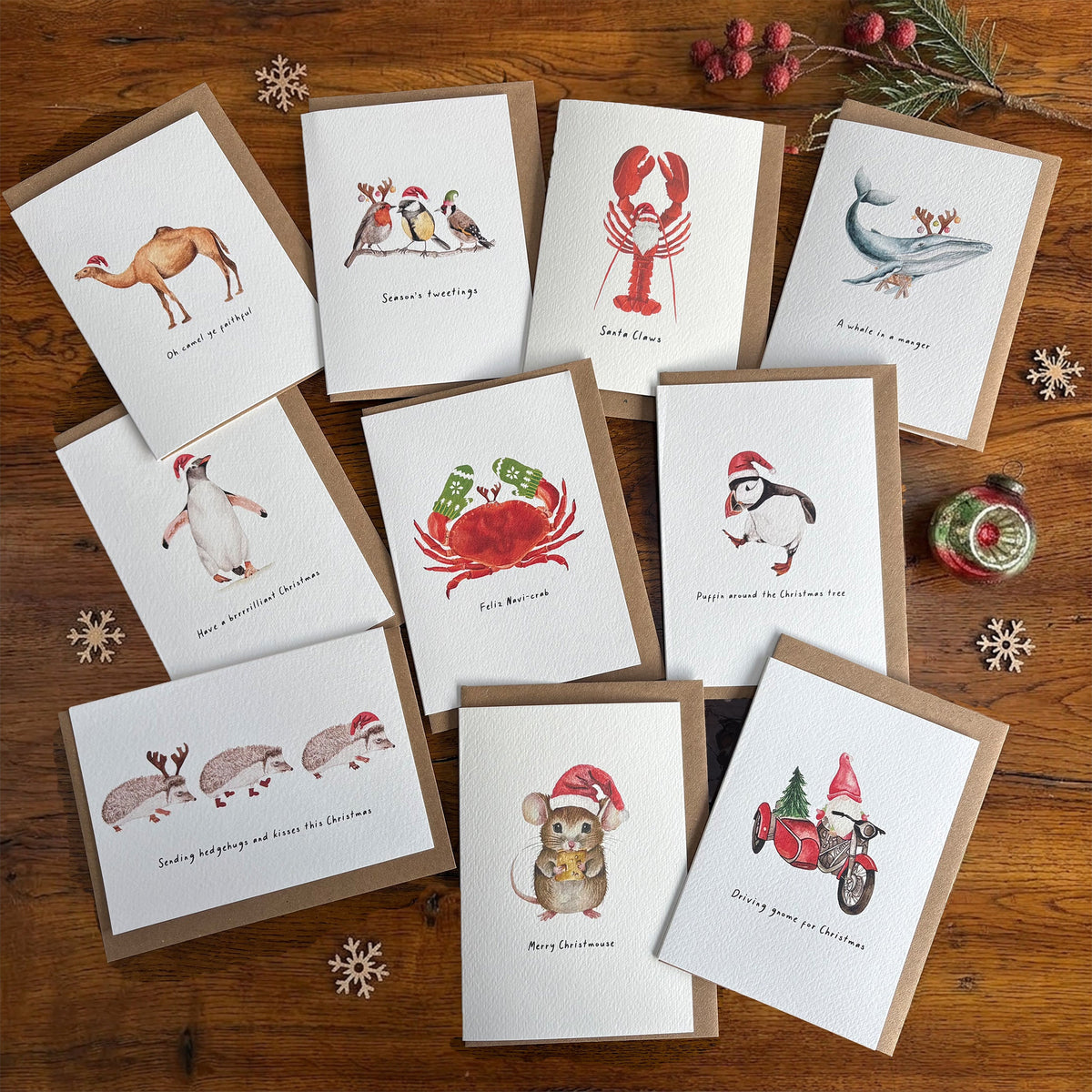 Christmas Cards Pack of 10