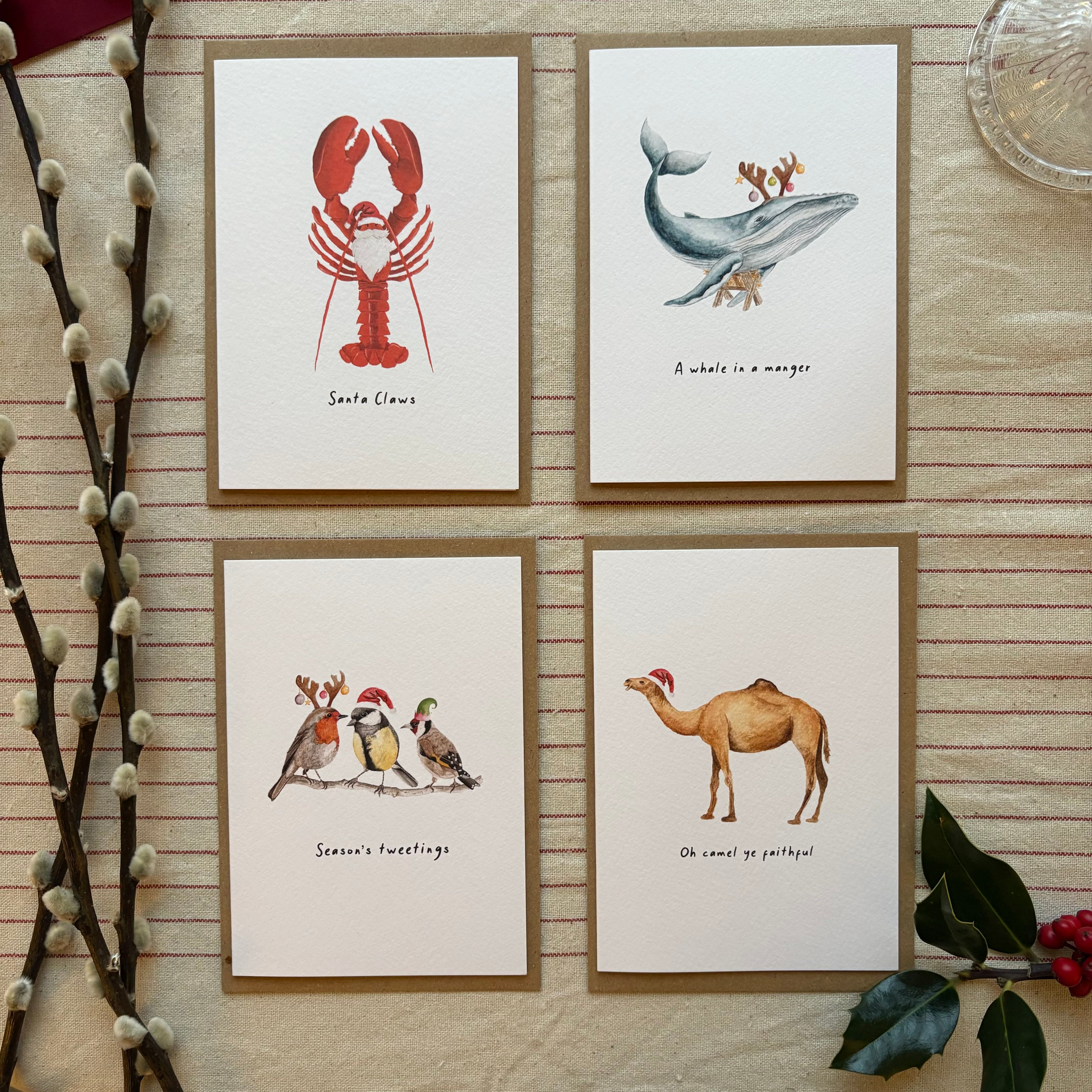 Christmas Cards Pack of 8