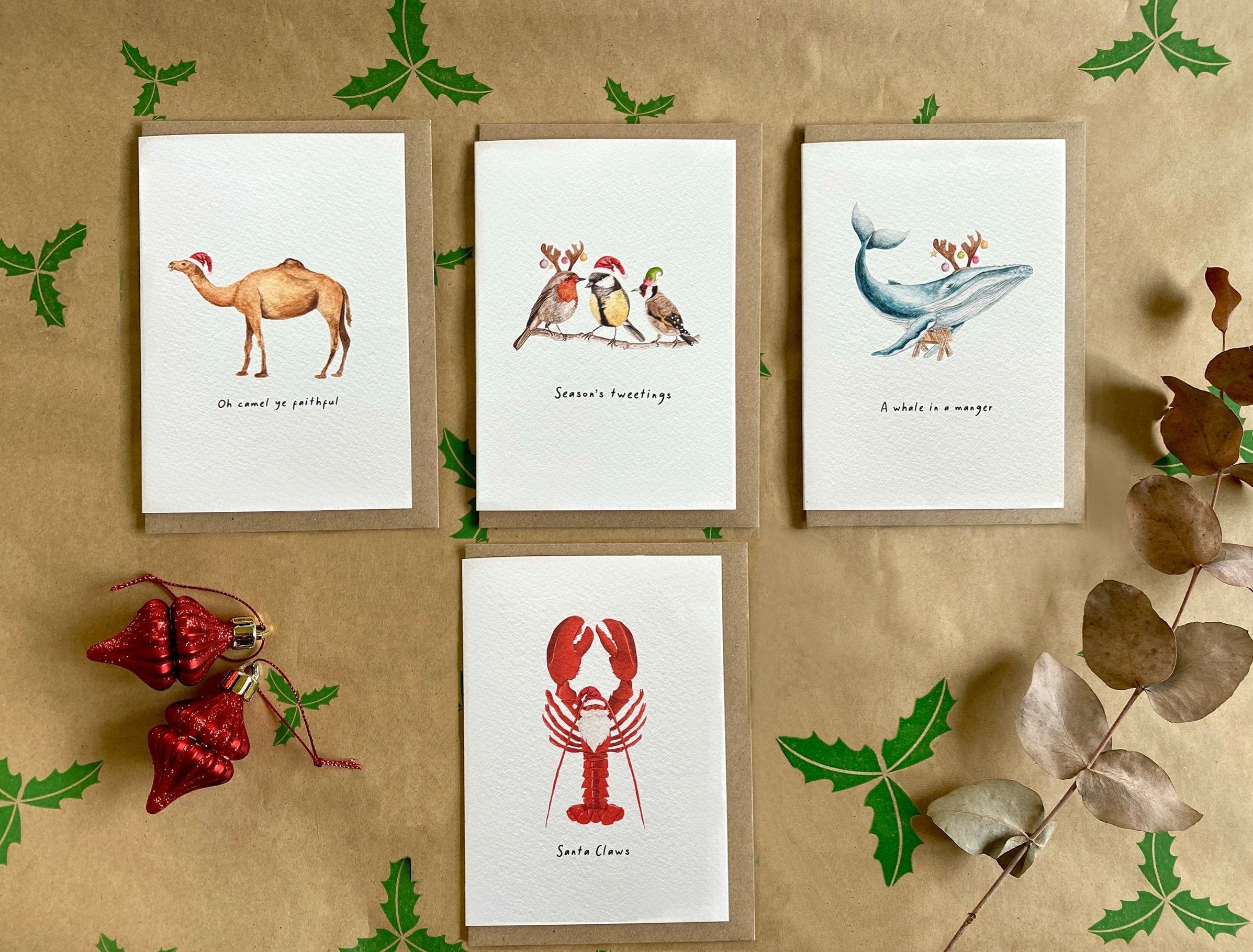 Christmas Cards Pack of 8