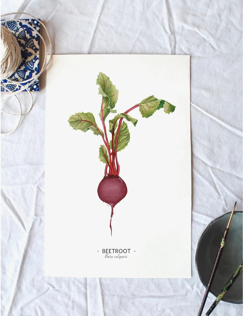 Beetroot print